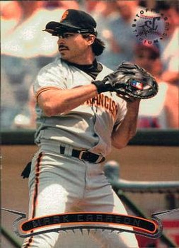 #318 Mark Carreon - San Francisco Giants - 1996 Stadium Club Baseball