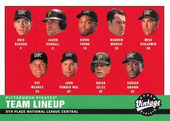 #318 Pittsburgh Pirates - Pittsburgh Pirates - 2001 Upper Deck Vintage Baseball