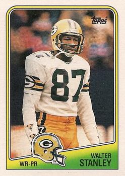 #318 Walter Stanley - Green Bay Packers - 1988 Topps Football