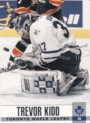#319 Trevor Kidd - Toronto Maple Leafs - 2003-04 Pacific Hockey