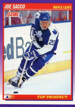 #319 Joe Sacco - Toronto Maple Leafs - 1991-92 Score American Hockey
