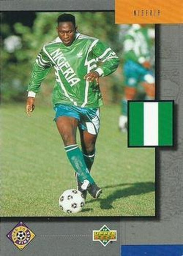 #319 1994 Nigeria - Nigeria - 1994 Upper Deck World Cup Contenders English/Spanish Soccer