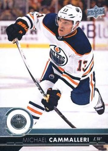 #319 Michael Cammalleri - Edmonton Oilers - 2017-18 Upper Deck Hockey