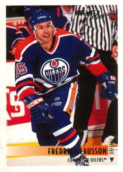 #319 Fredrik Olausson - Edmonton Oilers - 1994-95 O-Pee-Chee Premier Hockey