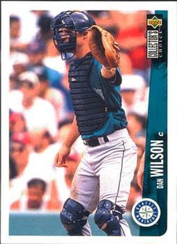 #319 Dan Wilson - Seattle Mariners - 1996 Collector's Choice Baseball