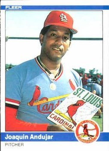 #319 Joaquin Andujar - St. Louis Cardinals - 1984 Fleer Baseball