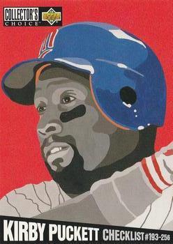 #319 Kirby Puckett - Minnesota Twins - 1994 Collector's Choice Baseball