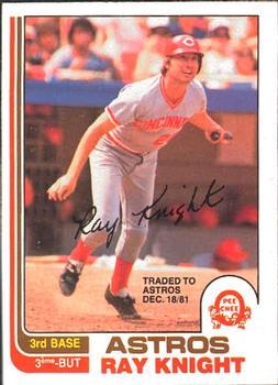 #319 Ray Knight - Houston Astros - 1982 O-Pee-Chee Baseball