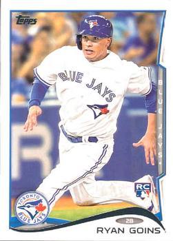 #319 Ryan Goins - Toronto Blue Jays - 2014 Topps Baseball