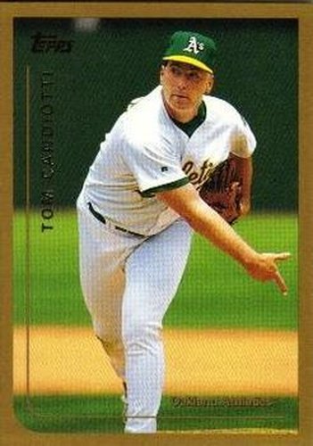 #319 Tom Candiotti - Oakland Athletics - 1999 Topps Baseball