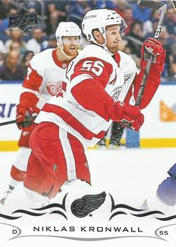 #319 Niklas Kronwall - Detroit Red Wings - 2018-19 Upper Deck Hockey