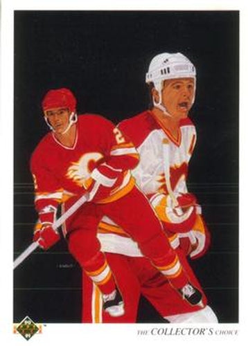 #319 Al MacInnis - Calgary Flames - 1990-91 Upper Deck Hockey