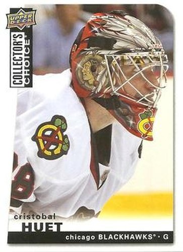 #31 Cristobal Huet - Chicago Blackhawks - 2008-09 Collector's Choice Hockey