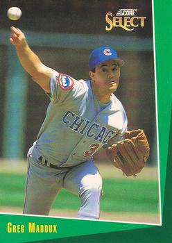 #31 Greg Maddux - Chicago Cubs - 1993 Select Baseball
