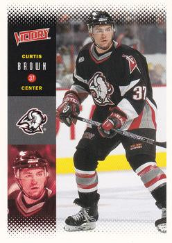 #31 Curtis Brown - Buffalo Sabres - 2000-01 Upper Deck Victory Hockey