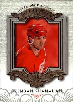 #31 Brendan Shanahan - Detroit Red Wings - 2003-04 Upper Deck Classic Portraits Hockey