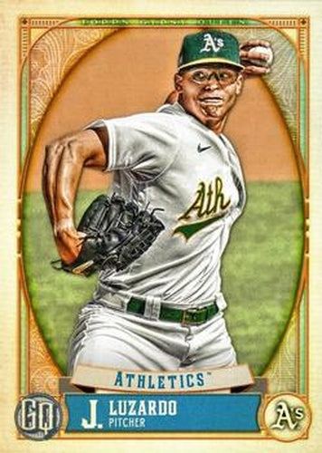 #31 Jesus Luzardo - Oakland Athletics - 2021 Topps Gypsy Queen Baseball