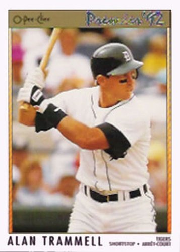 #31 Alan Trammell - Detroit Tigers - 1992 O-Pee-Chee Premier Baseball