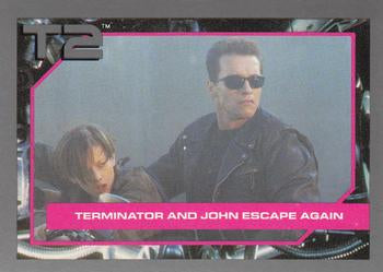 #31 Terminator and John Escape Again - 1991 Impel Terminator 2