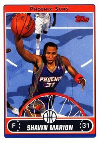 #31 Shawn Marion - Phoenix Suns - 2006-07 Topps Basketball