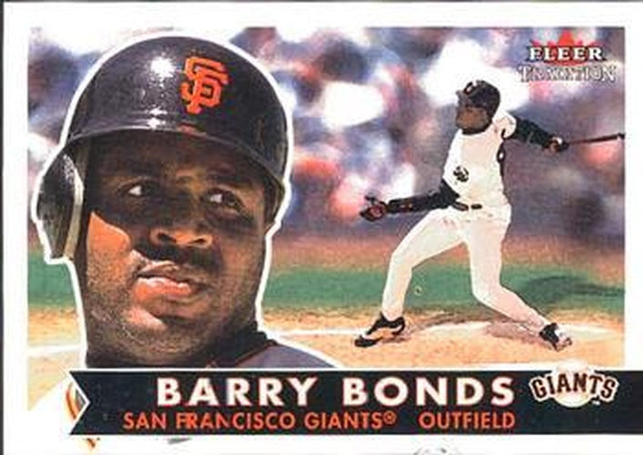 #31 Barry Bonds - San Francisco Giants - 2001 Fleer Tradition Baseball