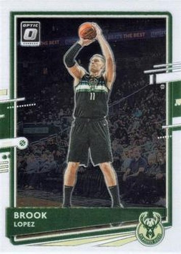 #31 Brook Lopez - Milwaukee Bucks - 2020-21 Donruss Optic Basketball