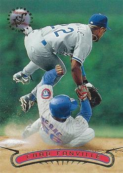 #31 Chad Fonville - Los Angeles Dodgers - 1996 Stadium Club Baseball