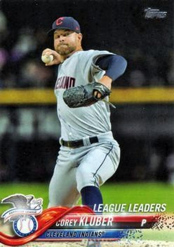 #31 Corey Kluber - Cleveland Indians - 2018 Topps Baseball