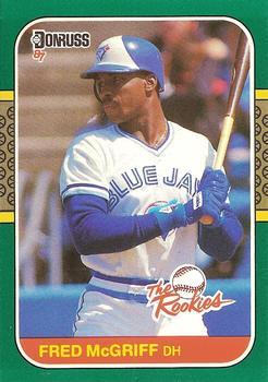 #31 - Fred McGriff - Toronto Blue Jays - 1987 Donruss The Rookies Baseball