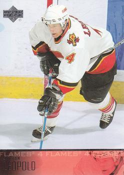 #31 Jordan Leopold - Calgary Flames - 2003-04 Upper Deck Hockey