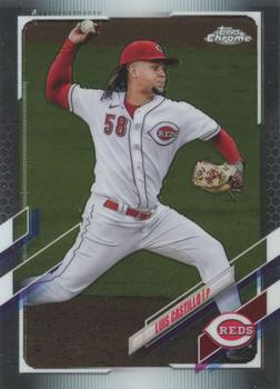 #31 Luis Castillo - Cincinnati Reds - 2021 Topps Chrome Baseball
