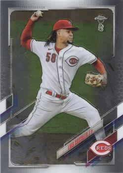#31 Luis Castillo - Cincinnati Reds - 2021 Topps Chrome Ben Baller Edition Baseball