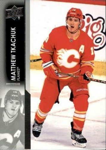 #31 Matthew Tkachuk - Calgary Flames - 2021-22 Upper Deck Hockey