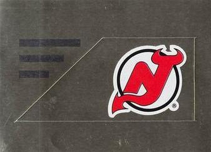 #31 New Jersey Devils Logo - New Jersey Devils - 1994-95 Panini Hockey Stickers