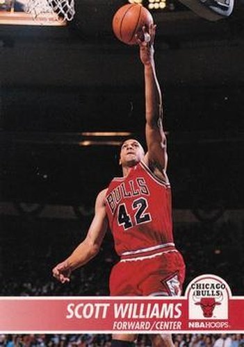 #31 Scott Williams - Chicago Bulls - 1994-95 Hoops Basketball