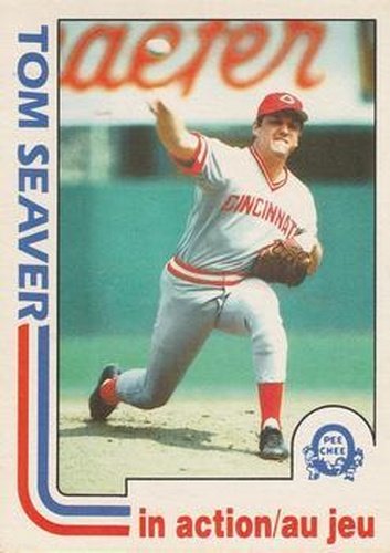 #31 Tom Seaver - Cincinnati Reds - 1982 O-Pee-Chee Baseball