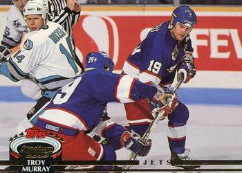 #31 Troy Murray - Winnipeg Jets - 1992-93 Stadium Club Hockey