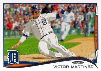 #31 Victor Martinez - Detroit Tigers - 2014 Topps Baseball