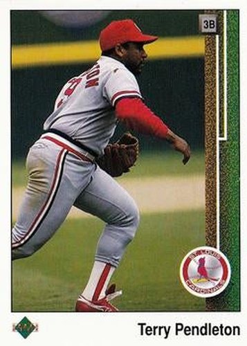 #131 Terry Pendleton - St. Louis Cardinals - 1989 Upper Deck Baseball