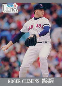#31 Roger Clemens - Boston Red Sox - 1991 Ultra Baseball