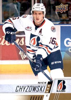 #31 Nick Chyzowski - Kamloops Blazers - 2017-18 Upper Deck CHL Hockey