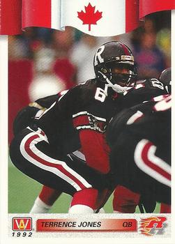 #31 Terrence Jones - Ottawa Rough Riders - 1992 All World CFL Football