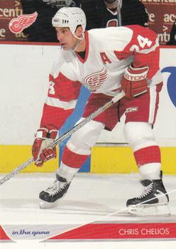 #31 Chris Chelios - Detroit Red Wings - 2003-04 In The Game Toronto Star Hockey
