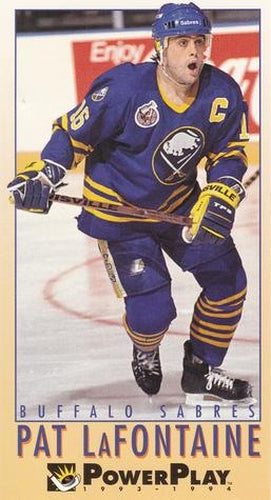 #31 Pat LaFontaine - Buffalo Sabres - 1993-94 Fleer PowerPlay Hockey