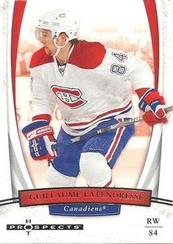 #31 Guillaume Latendresse - Montreal Canadiens - 2007-08 Fleer Hot Prospects Hockey