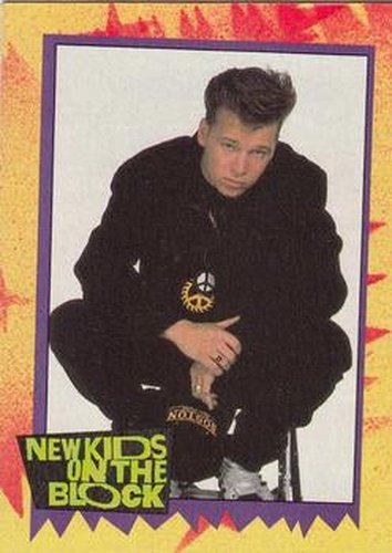 #31a Donnie Is Discovered! - 1989 Topps New Kids on the Block