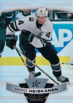 #31b Miro Heiskanen - Dallas Stars - 2019-20 O-Pee-Chee Platinum Hockey