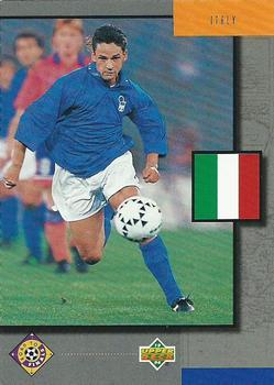 #320 1994 Italy - Italy - 1994 Upper Deck World Cup Contenders English/Spanish Soccer