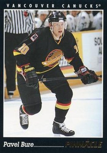 #320 Pavel Bure - Vancouver Canucks - 1993-94 Pinnacle Hockey