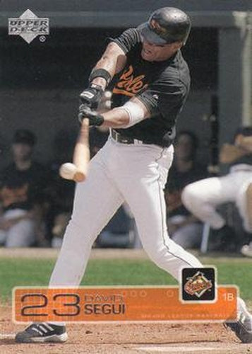 #320 David Segui - Baltimore Orioles - 2003 Upper Deck Baseball